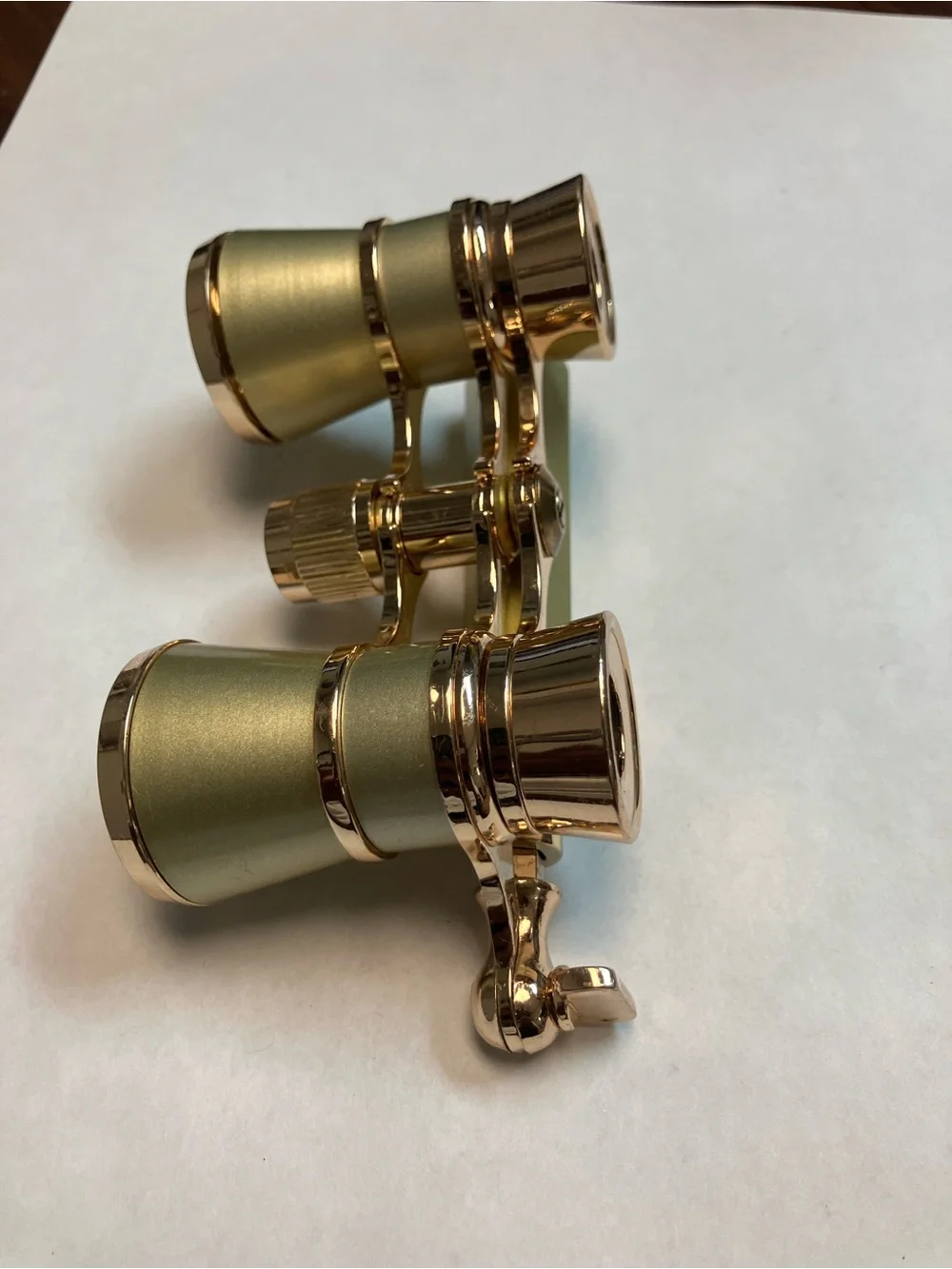 Gold Opera Glasses Handheld Binoculars - Gold